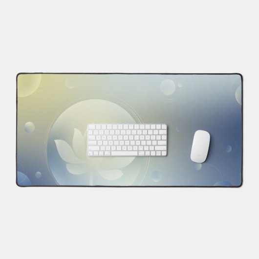 Kalmerende & Functionele Lotus Desk Mat (Keyboard & Muis)