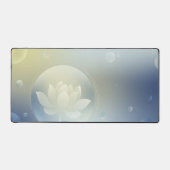 Kalmerende & Functionele Lotus Desk Mat (Voorkant)