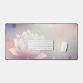 Kalmerende & Functionele Lotus Desk Mat (Keyboard & Muis)