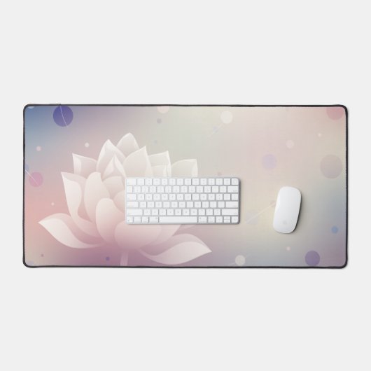 Kalmerende & Functionele Lotus Desk Mat (Keyboard & Muis)
