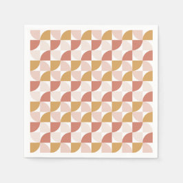 Kalmerende golvende patroon servetten