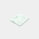 Kalmerende groene marmeren post-it notities post-it® notes (Schuin)