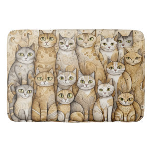 Kalmerende katten badmat