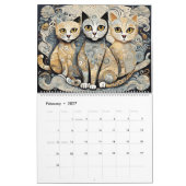 Kalmerende Katten Kalender (Feb 2027)