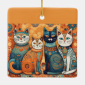 kalmerende katten ornament (Achterkant)