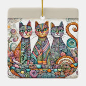 kalmerende katten ornament (Achterkant)