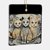 kalmerende katten ornament (Rechts)