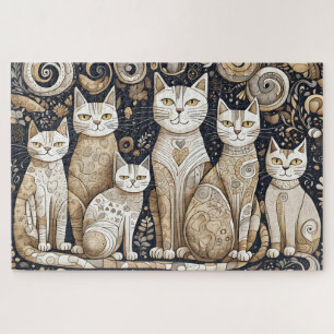 Kalmerende katten puzzel