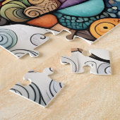 kalmerende katten puzzel (Zijkant)