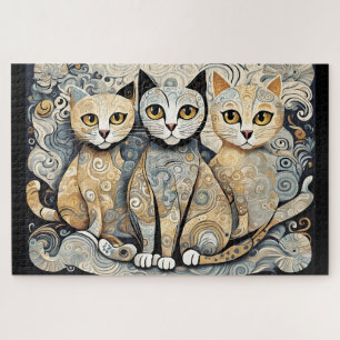 Kalmerende katten puzzel