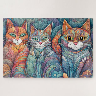 Kalmerende katten puzzel