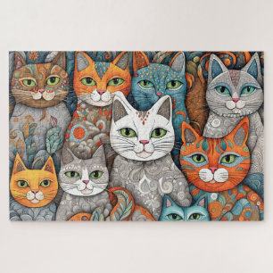 Kalmerende katten puzzel
