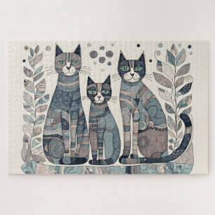Kalmerende katten puzzel