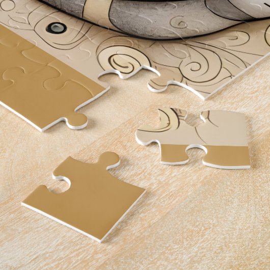 Kalmerende katten puzzel legpuzzel (Zijkant)