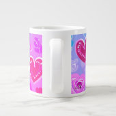 Kalmerende liefde | extra grote beker (Achterkant)