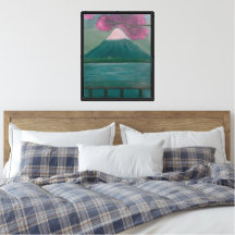 Kalmerende natuur wandkunst