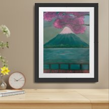 Kalmerende natuur wandkunst