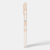 Kalmerende peachy damast HOUD KALM EN eet cupcakes Case-Mate iPhone Case (Achterkant / Links)