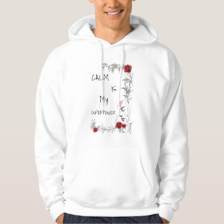 Kalmte Is Mijn Superkracht | Zelfvertrouwen & Vert Hoodie