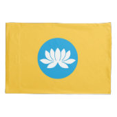 Kalmukse vlag kussensloop (Achterkant)