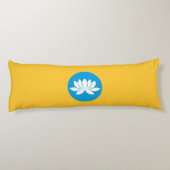 Kalmukse vlag lichaamskussen (Achterkant)