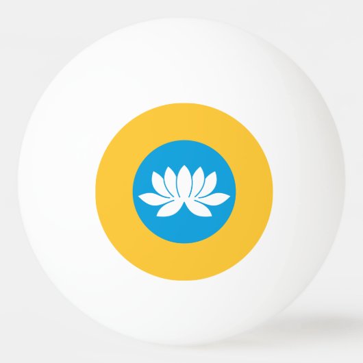 Kalmukse vlag pingpongballen (Voorkant)