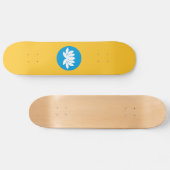 Kalmukse vlag skateboard (Horizontaal)