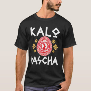 Kalo Pascha Grieks-orthodox Pasen T-shirt