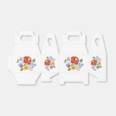 Kalocsa Embroidery - Hongaars Folk Art mof Bedankdoosjes (Uitgevouwen)