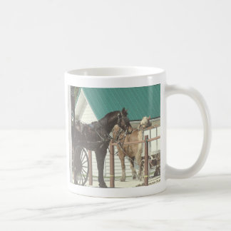 Kalona Amish Horses Koffiemok