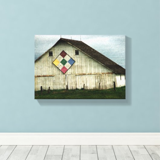 Kalona Barn Canvas Afdruk (Insitu (Houten vloer))