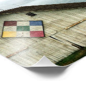 Kalona Barn Quilt Foto Afdruk (Hoek)