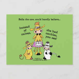 Kalveren Niet Kalveren Briefkaart