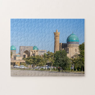 Kalyan-moskee en minaret - Buchara, Oezbekistan Legpuzzel
