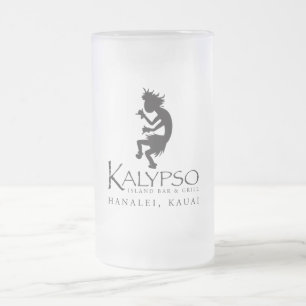 Kalypso Kane Logo in Black Matglas Bierpul