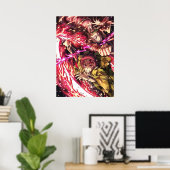 Kamado TanjirouKamado Nezuko Poster (Thuiskantoor)