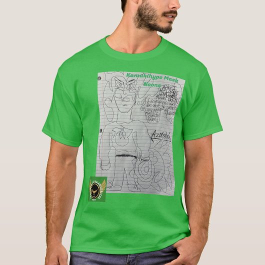 Kamakihype Masker Noons T-shirt (Voorkant)