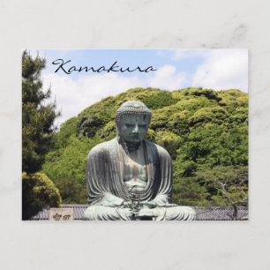 kamakura serene buddha briefkaart