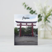 kamakura torii gate briefkaart (Staand voorkant)