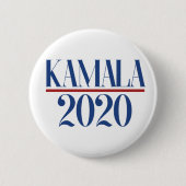 Kamala 2020 Democraat Kamala Harris voor President Ronde Button 5,7 Cm (Voorkant)