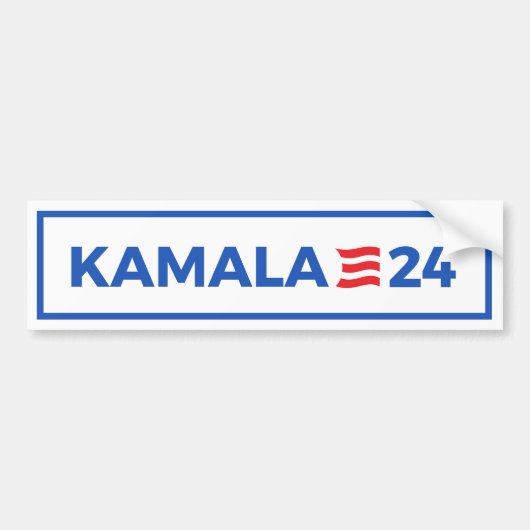 KAMALA 2024 BUMPERSTICKER (Voorkant)