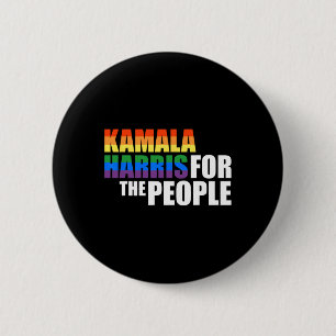 Kamala 2024 Kamala Harris LGBTQ Lesbisch Ronde Button 5,7 Cm