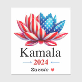 Kamala 2024 --- Verwijderbaar Vinyl Sticker