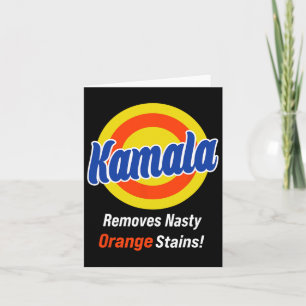 Kamala 2024 verwijdert vervelende Oranje vlekken S Kaart