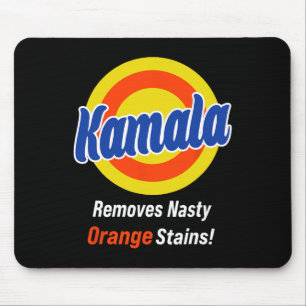 Kamala 2024 verwijdert vervelende Oranje vlekken S Muismat