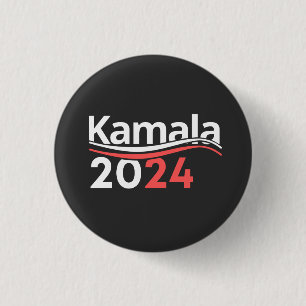 kamala 2024 , vice - president kamala harris voor ronde button 3,2 cm