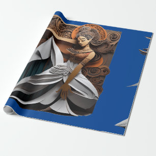 Kamala 2024 voor President Thunder_Cove Cadeaupapier