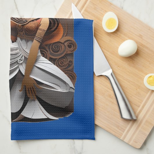 Kamala 2024 voor President Thunder_Cove Theedoek (Quarter Fold)