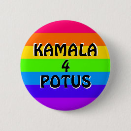 KAMALA 4 POTUS RONDE BUTTON 5,7 CM