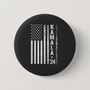 Kamala Amerikaanse Vlag President Verkiezing VS Ronde Button 5,7 Cm
